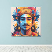 Toile Pandav Leela (Insitu (Plancher de Bois))