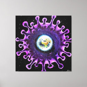 Toile pandémie de coronavirus