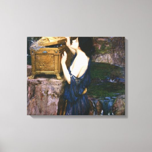 Toile Pandora's Box - John William Waterhouse (Recto)