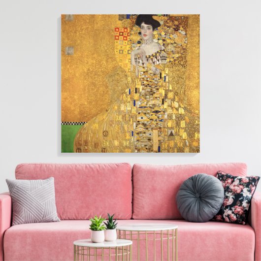 TOILE PANEL CANVAS : GUSTAV KLIMT : ADELE BLOCH BAUER (Insitu(Salon))