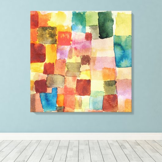 TOILE PANEL CANVAS : PAUL KLEE : INTITULÉ : 1914 (Insitu (Plancher de Bois))