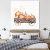 Toile Panier Citrouille vintage (Insitu(Chambre))