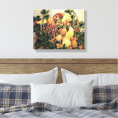Toile Panier de peinture à l'aquarelle de fruits (Insitu(Chambre))