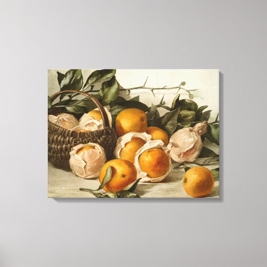 Toile Panier d'oranges (Recto)