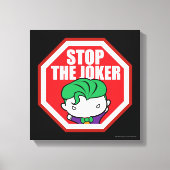 Toile Panneau Chibi "Stop The Joker" (Recto)
