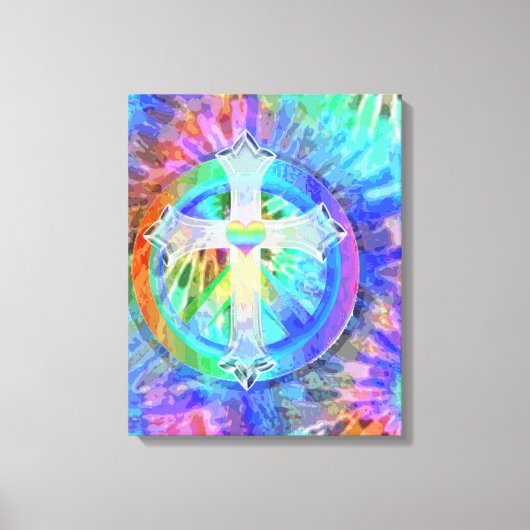 Toile Panneau Croix-Paix (Recto)