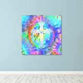 Toile Panneau Croix-Paix (Insitu (Plancher de Bois))