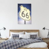 Toile Panneau de la route 66 (Insitu(Chambre))