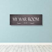 Toile Panneau de la salle de guerre de ma prière (Insitu (Plancher de Bois))