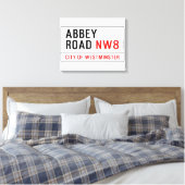 Toile Panneau de rue Abbey Road (Insitu(Chambre))