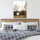 Toile Panneau d'entrée et vue Lodge (Insitu(Chambre))