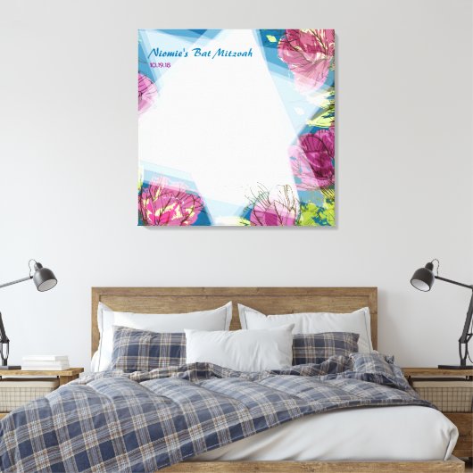 Toile Panneau d'ouverture de session Bat mitzvah des FLE (Insitu(Chambre))