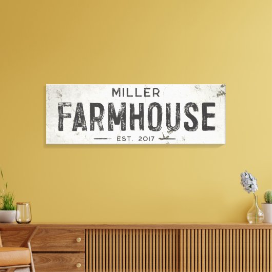 Toile Panneau long Rustique moderne industriel (Insitu(Salon))