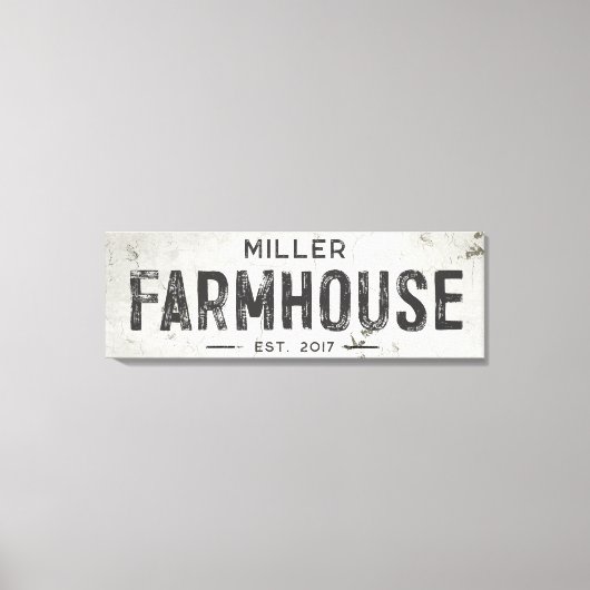 Toile Panneau long Rustique moderne industriel (Recto)