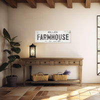 Panneau long Rustique moderne industriel