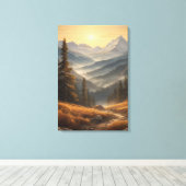 Toile Panneau mural Dawn Majesty (Insitu (Plancher de Bois))