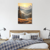 Toile Panneau mural Dawn Majesty (Insitu(Chambre))