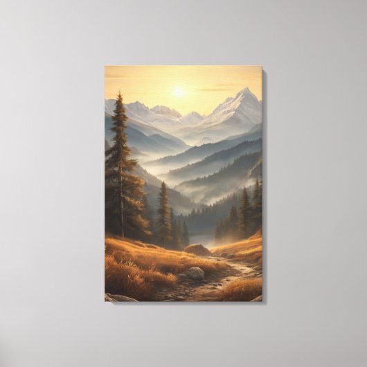Toile Panneau mural Dawn Majesty (Recto)