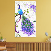 Toile Panneau Peacock Imaginaire 3 (Insitu(Salon))