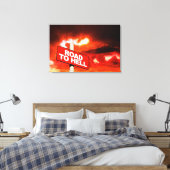 Toile Panneau Route vers l'enfer (Insitu(Chambre))