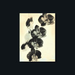 Toile Panneaux bleus orchidées III<br><div class="desc">Floral</div>