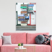 Toile Panneaux de rue irlandais (Insitu(Salon))