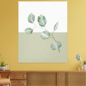 Toile Panneaux quadruples Eucalyptus modernes (Insitu(Salon))