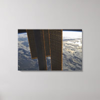 Panneaux solaires de la Station spatiale internati