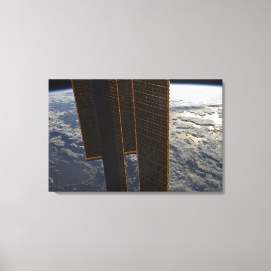 Toile Panneaux solaires de la Station spatiale internati (Recto)