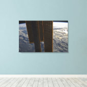 Toile Panneaux solaires de la Station spatiale internati (Insitu (Plancher de Bois))