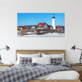 Toile Pano du phare de Portland Head (Insitu(Chambre))