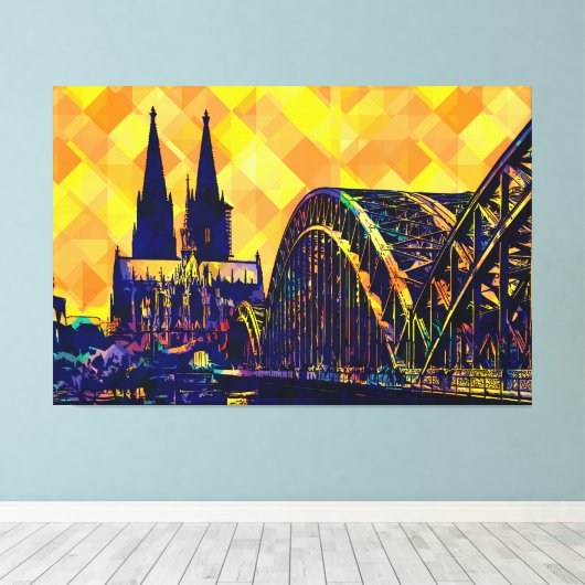 Toile Panorama (Insitu (Plancher de Bois))