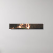 Toile Panorama Canyon Peint (Recto)