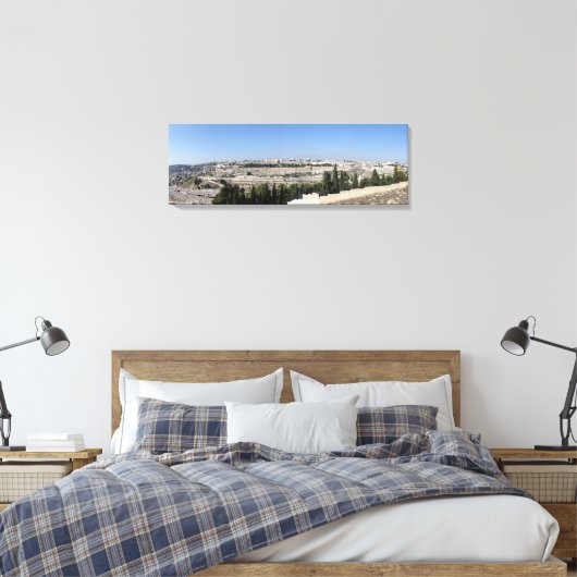 Toile Panorama de Jérusalem (Insitu(Chambre))