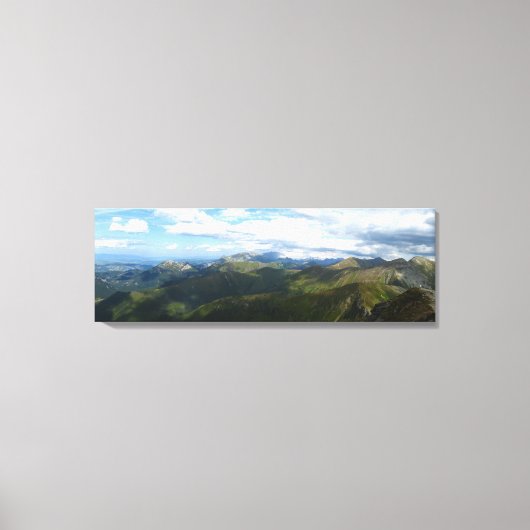Toile Panorama de Wolowiec, Tatras (Recto)