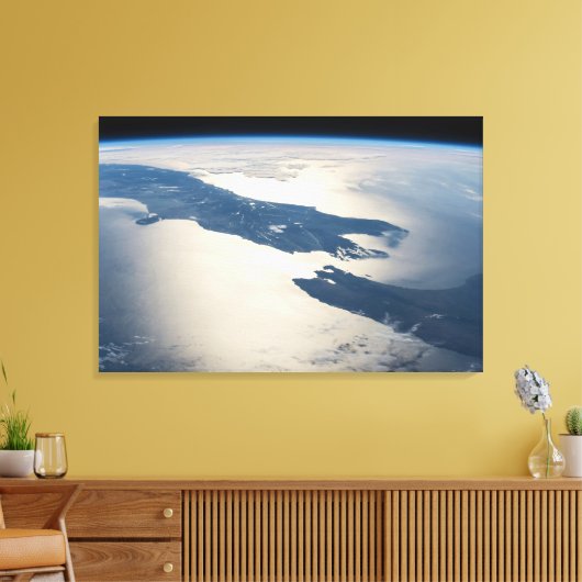 Toile Panorama depuis l'espace Highlights Cook Strait (Insitu(Salon))