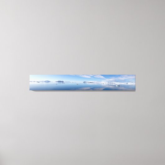 Toile Panorama du son antarctique (Recto)