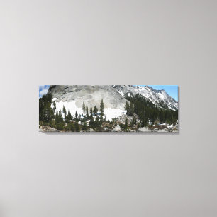 Toile Panorama en granit neigeux à Yosemite