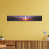 Toile Panorama Flash Vert (Insitu(Salon))