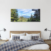 Toile panorama montagne (Insitu(Chambre))