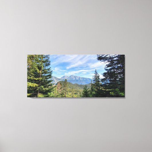 Toile panorama montagne (Recto)