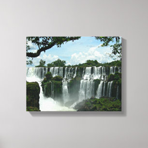 Toile Panoramique des chutes d'Iguaçu