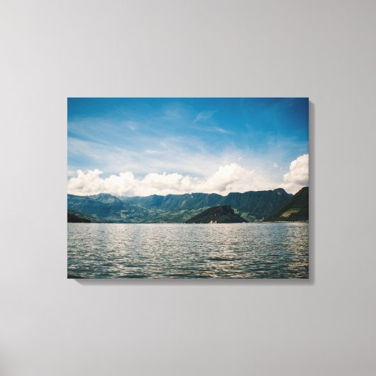 Toile Panoramique du canyon de Sumidero (Recto)