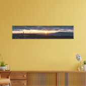 Toile panoramique Islande coucher de soleil (Insitu(Salon))