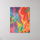 Toile "Panspermia", abstract, psychedelic, expressionism (Recto)