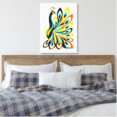 Toile Paon Coloré (Insitu(Chambre))