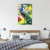 Toile Paon en fleurs (Insitu(Chambre))