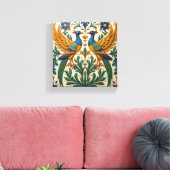 Toile Paons miroitants (Insitu(Salon))