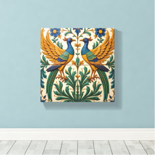 Toile Paons miroitants