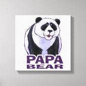 Toile Papa Panda Bear (Recto)